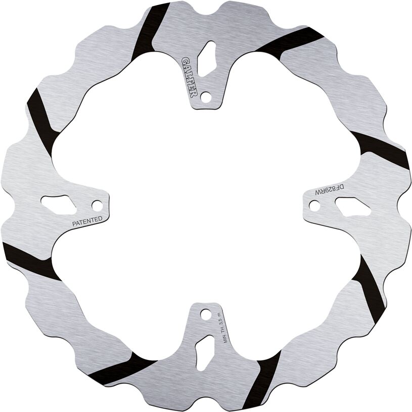 BRAKE DISC FIXED WAVE GROOVED
