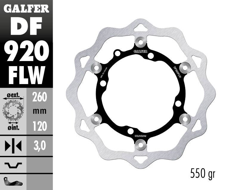 BRAKE DISC FLOAT WAVE
