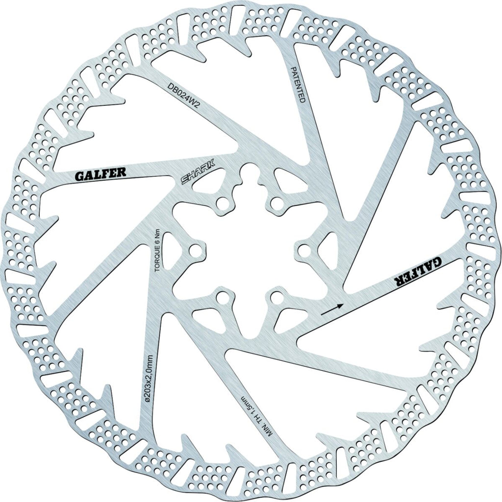 DISC SHARK 203X2.0MM