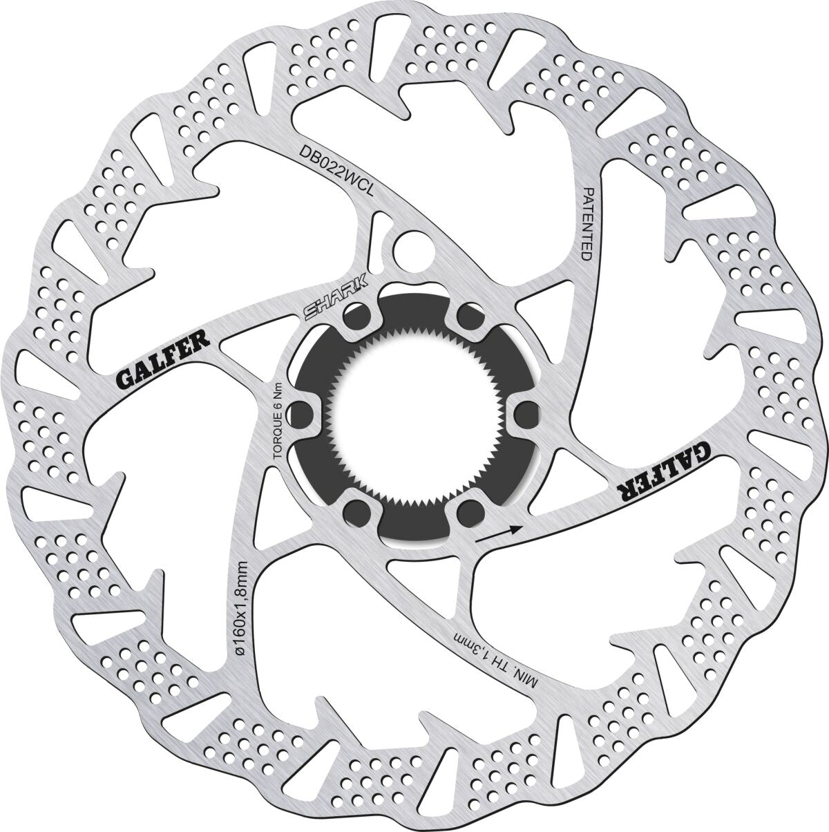 DISC SHARK 160X1.8MM C- LOCK