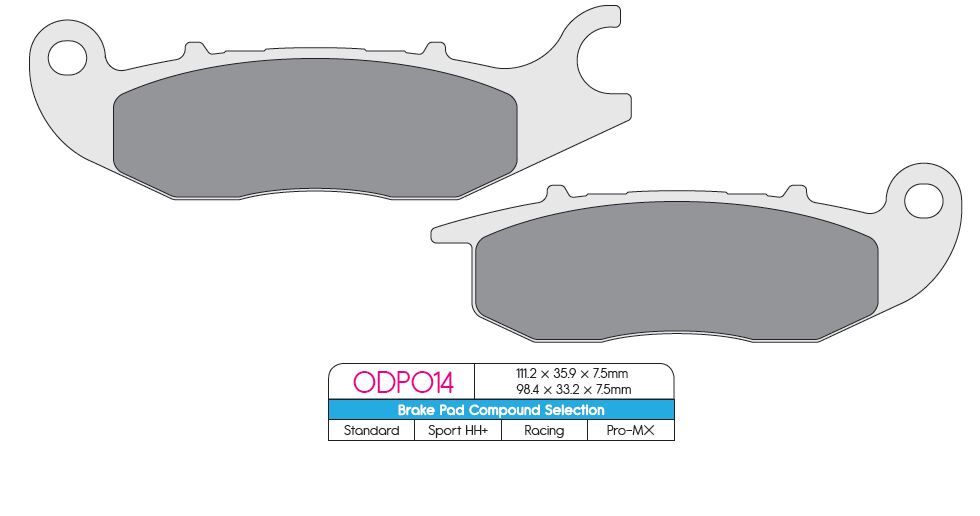 BRAKE PAD HON