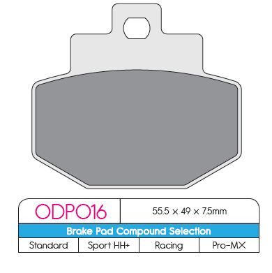 BRAKE PAD PIAG