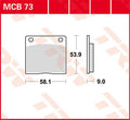 BRAKE PAD TRW MCB73