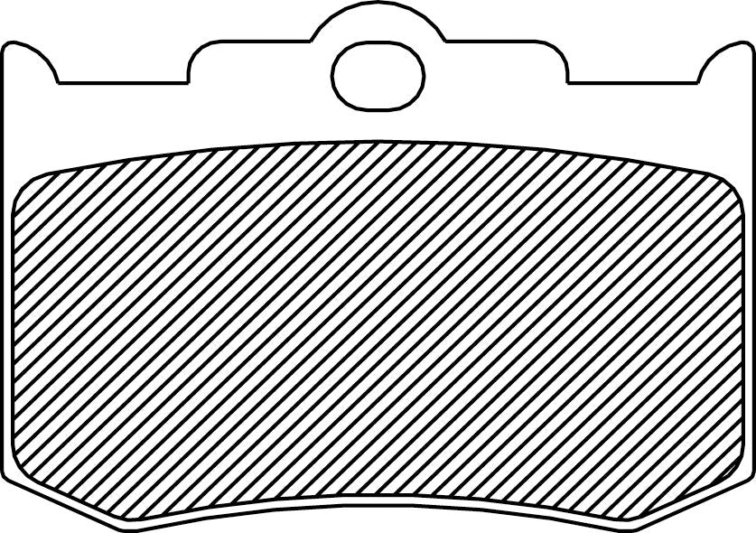 BRAKE PAD-DRAG ORGANIC