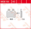 BRAKE PAD ORGANIC SCOOTER -125
