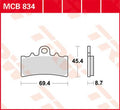 BRAKE PAD ORGANIC STREET
