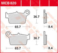 BRAKE PAD ORGANIC STREET