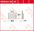BRAKE PAD ORGANIC OFFROAD