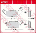 BRAKE PAD ORGANIC
