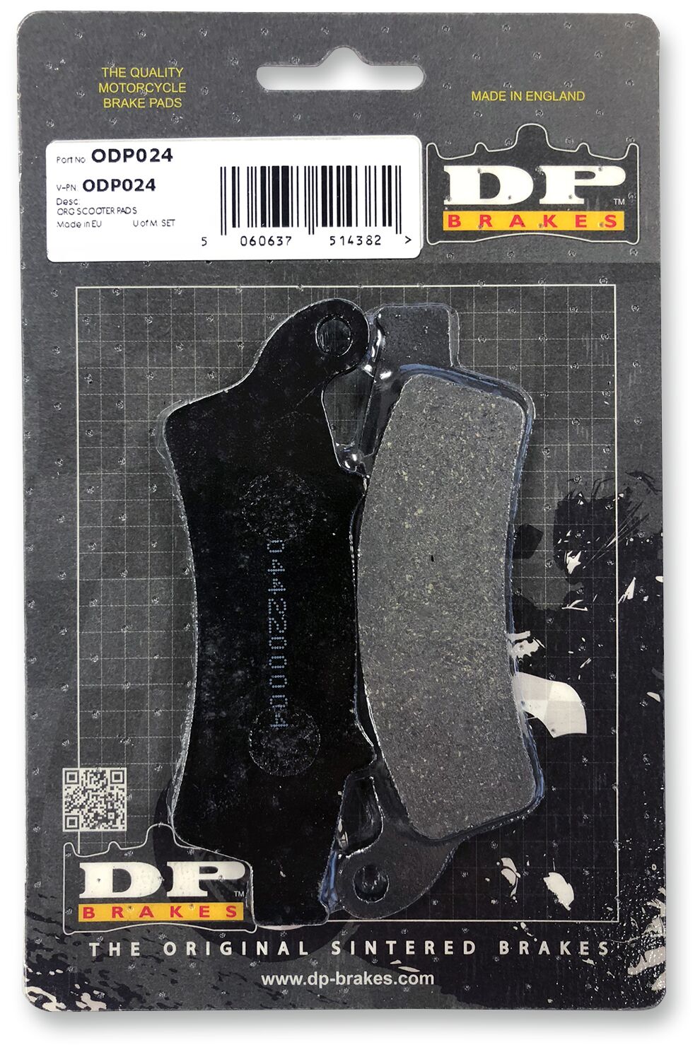 BRAKE PAD ORGANIC SCOOTER
