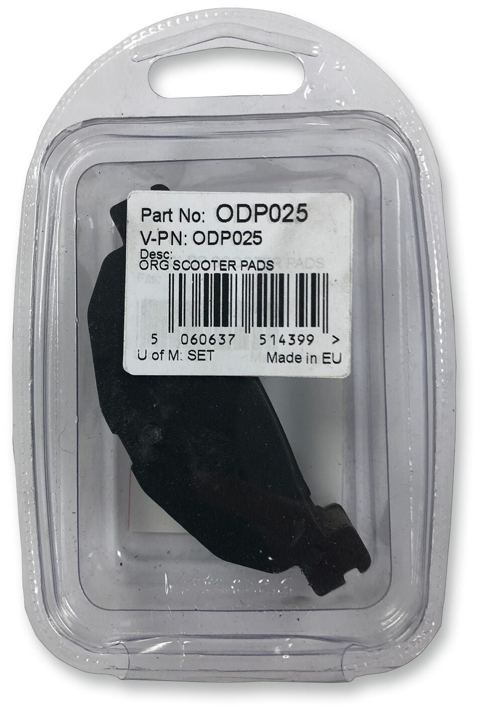 BRAKE PAD ORGANIC SCOOTER