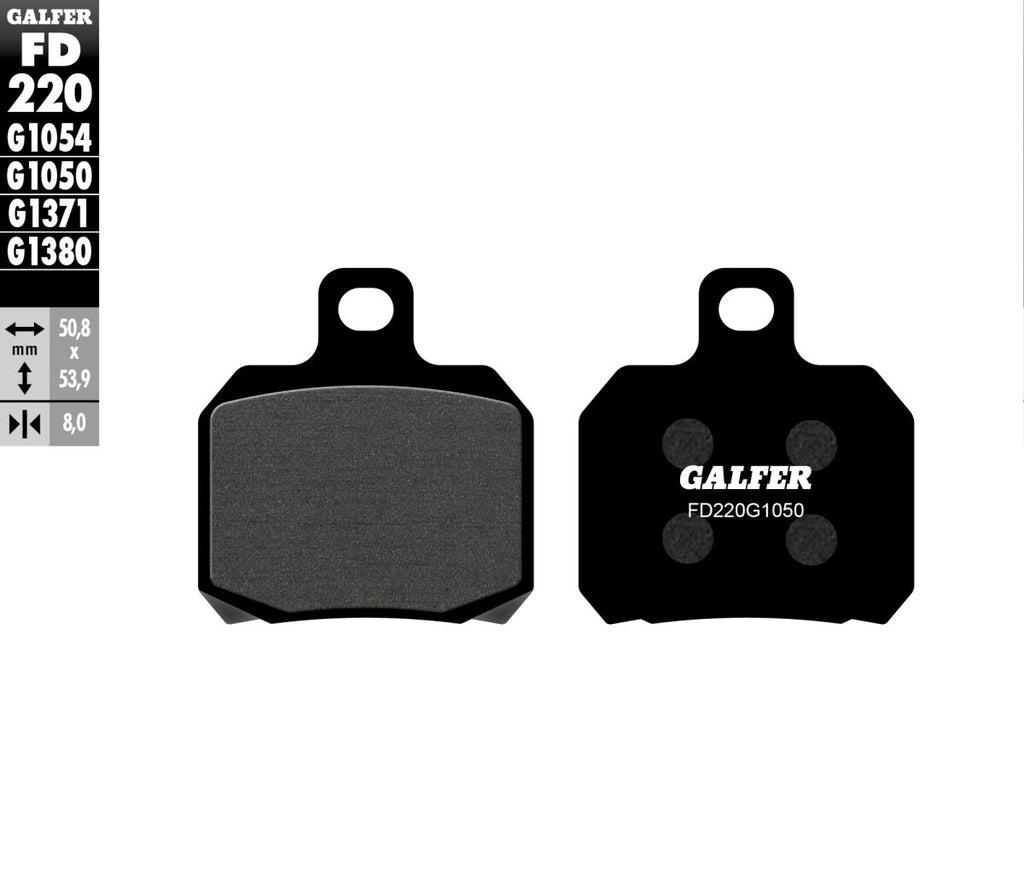 BRAKE PAD SEMI METAL SCOOTER