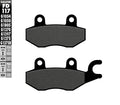 BRAKE PAD SEMI METAL SCOOTER