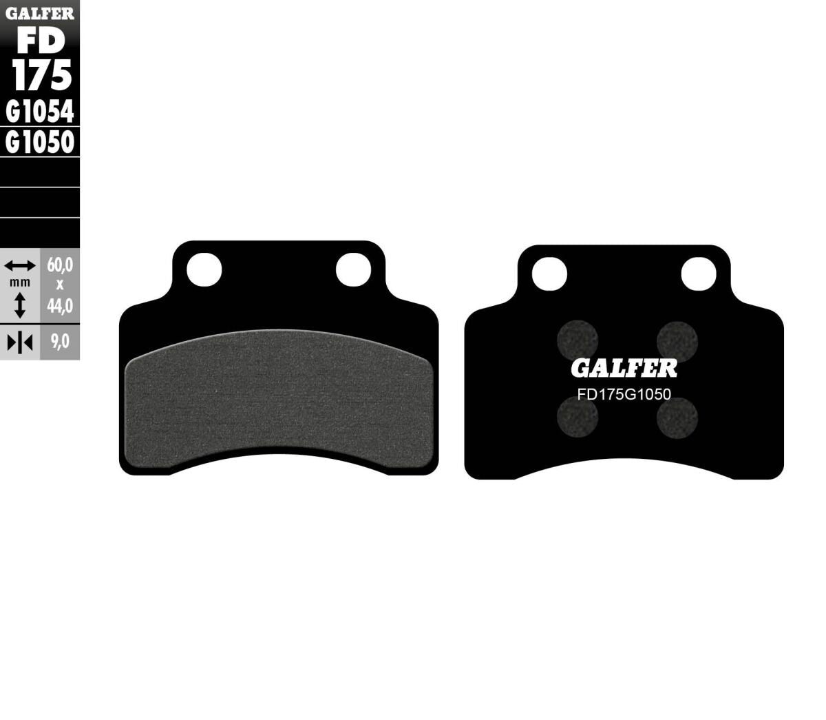 BRAKE PAD SEMI METAL SCOOTER