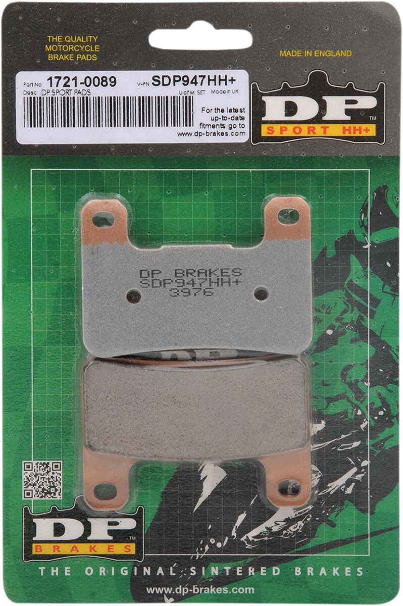 BRAKE PAD SINTERED SDP947