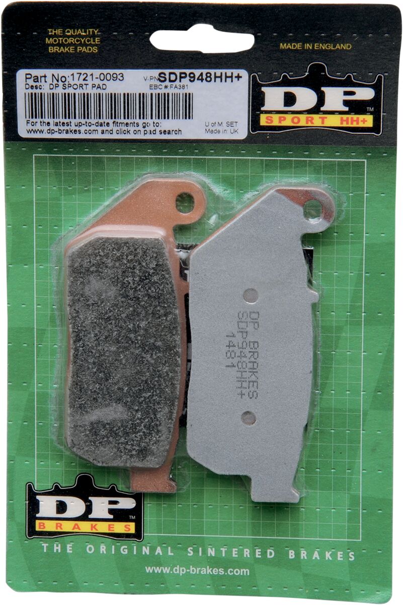 BRAKE PAD SINTRD SDP948HH