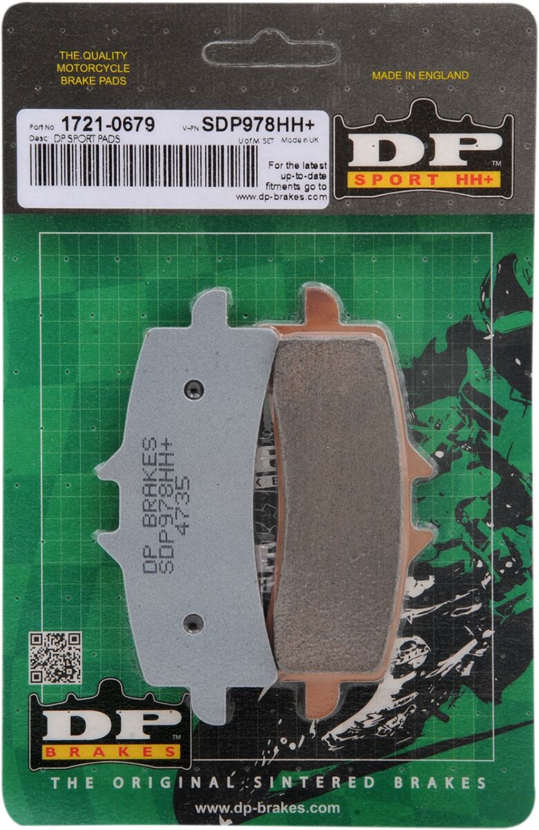 BRAKE PAD SINTERED SDP978