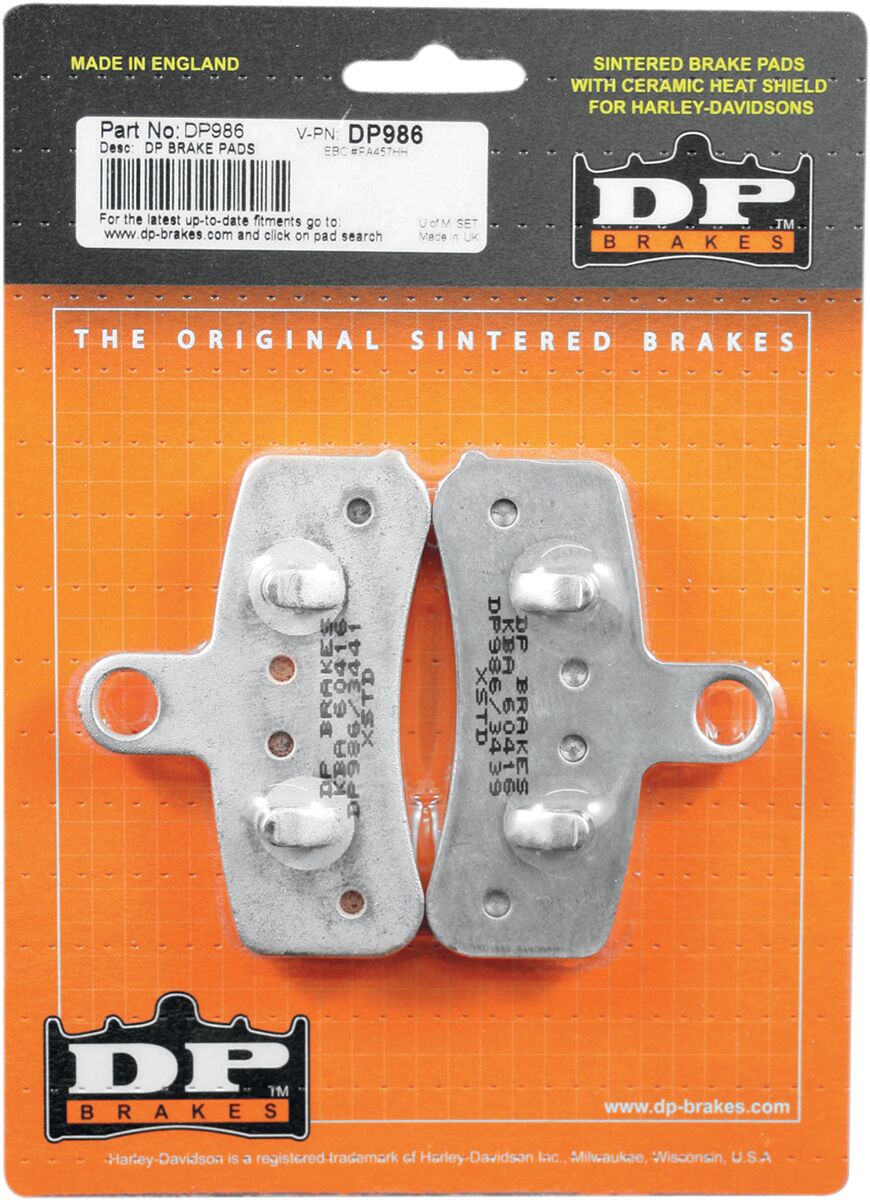 BRAKE PAD SINTRD DP986