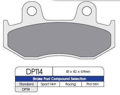 BRAKE PAD HON