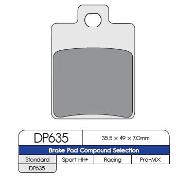BRAKE PAD BEN PIAG GIL MAL