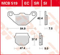 BRAKE PAD TRW MCB519SI