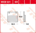 BRAKE PAD TRW MCB531SH