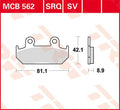 BRAKE PAD TRW MCB562SV