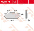 BRAKE PAD TRW MCB571SV