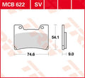 BRAKE PAD TRW MCB622SV