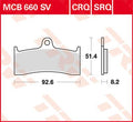 BRAKE PAD TRW MCB660SV