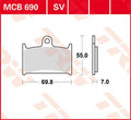 BRAKE PAD TRW MCB690SV
