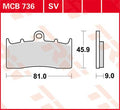 BRAKE PAD TRW MCB736SV