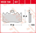 BRAKE PAD TRW MCB748SV