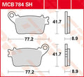 BRAKE PAD TRW MCB784SH