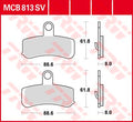 BRAKE PAD TRW MCB813SV