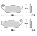 BRAKE PAD RACING