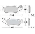 BRAKE PAD RACING