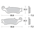 BRAKE PAD RACING GP