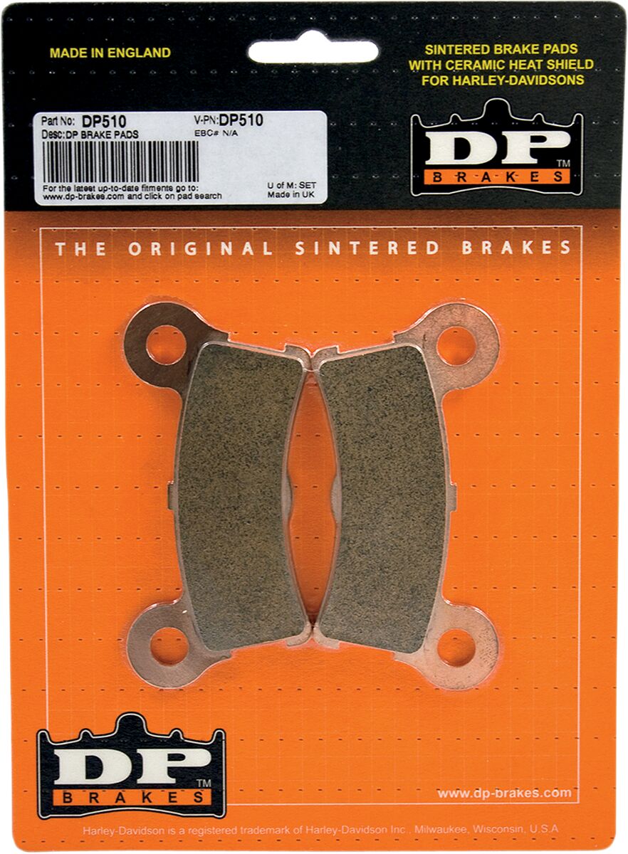 BRAKE PAD SINTERED DP510
