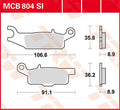 BRAKE PAD TRW MCB804SI