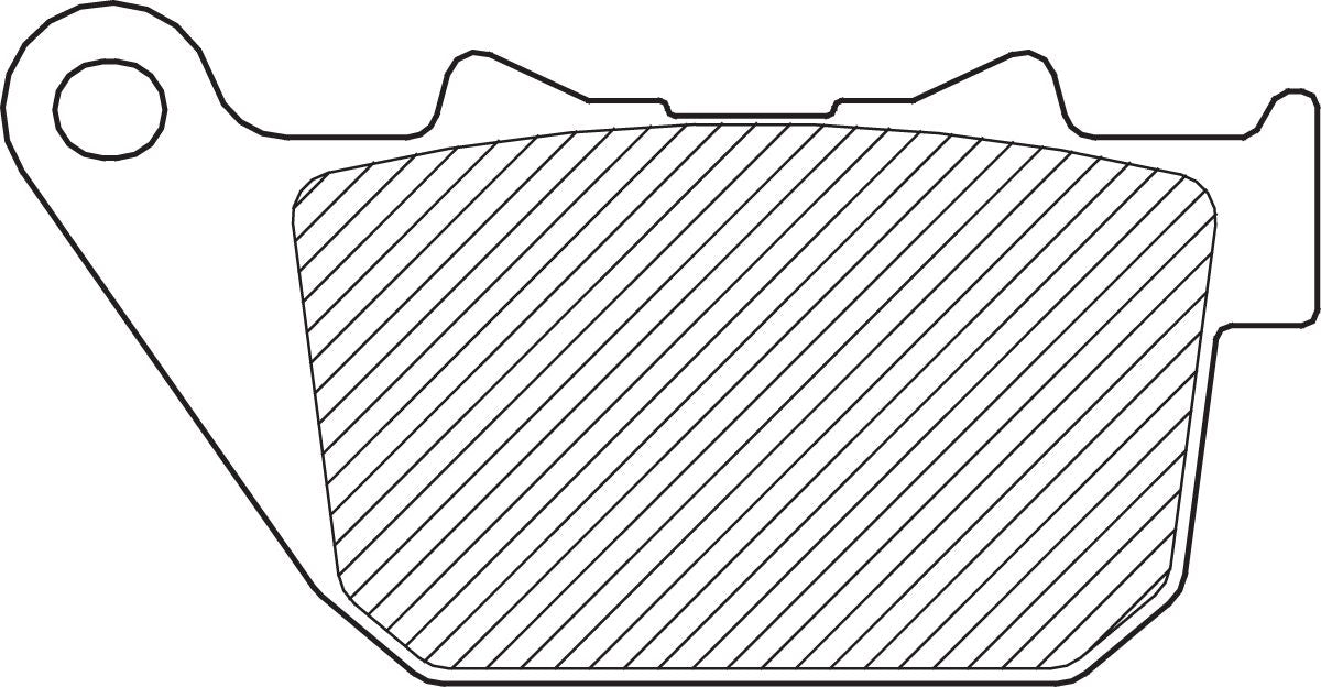 BRAKE PAD-DRAG SINTERD