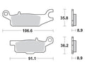 BRAKE PAD RACING