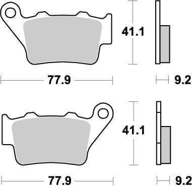 BRAKE PAD NITRO