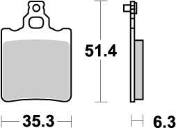 BRAKE PAD NITRO