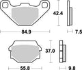 BRAKE PAD NITRO