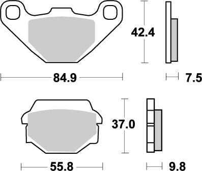 BRAKE PAD NITRO