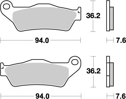 BRAKE PAD NITRO