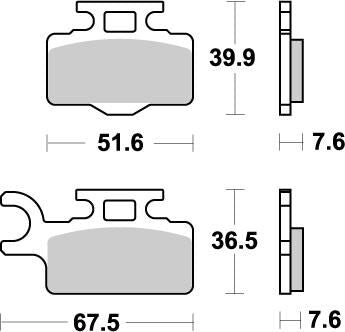 BRAKE PAD NITRO