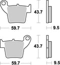 BRAKE PAD NITRO