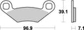 BRAKE PAD NITRO